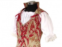 Ladies Medieval Wench Costume Victorian Nancy From Oliver Twist Costume Size 12 - 14